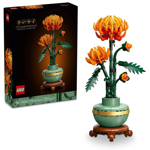 Lego botanical chrysanthemum - botanical:,